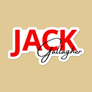 Just My Name Stickers in Fancy