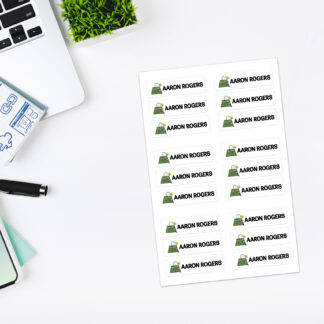 My Name Stickers With Sports